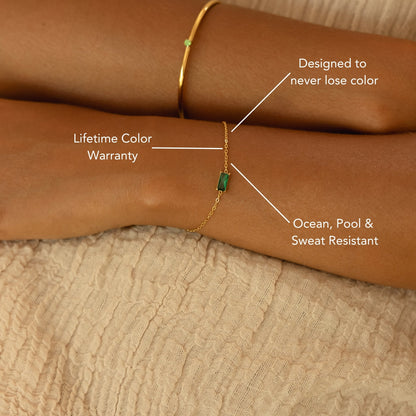 Emerald Bracelet
